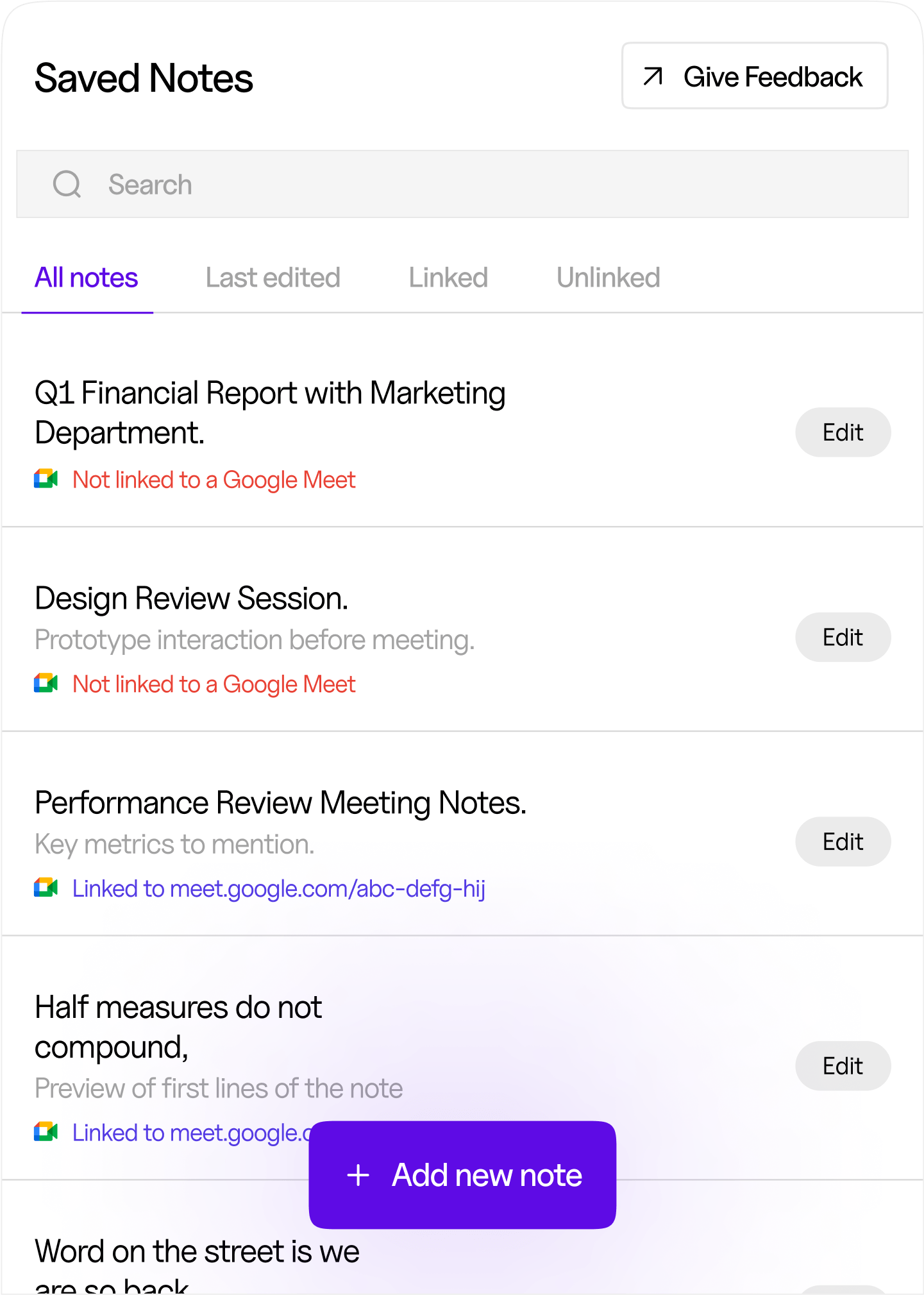 Blocks Teleprompter Interface